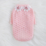 Baby Rose Dog Sweater | Lovely Paws Pet Collection