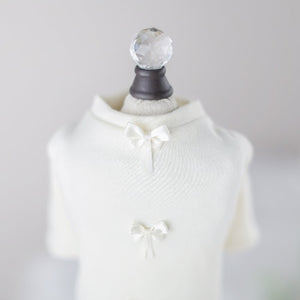 Dainty Bow Dog Tee | Lovely Paw Pet Collection