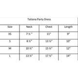Tatiana Party Dog Dress