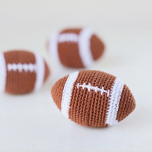 Crochet Football Dog Toy Accessories | Lovely Paw Pet Collection